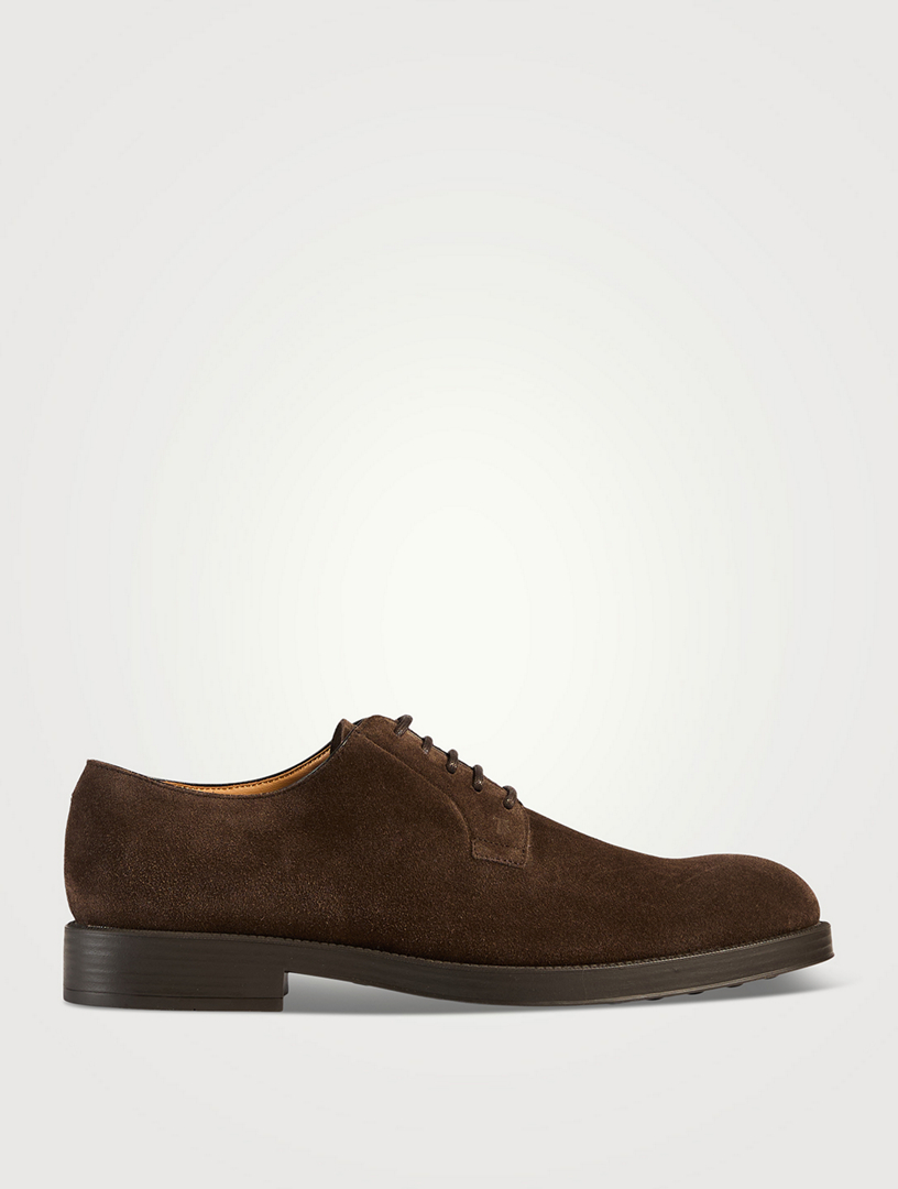 Suede Derby Shoes