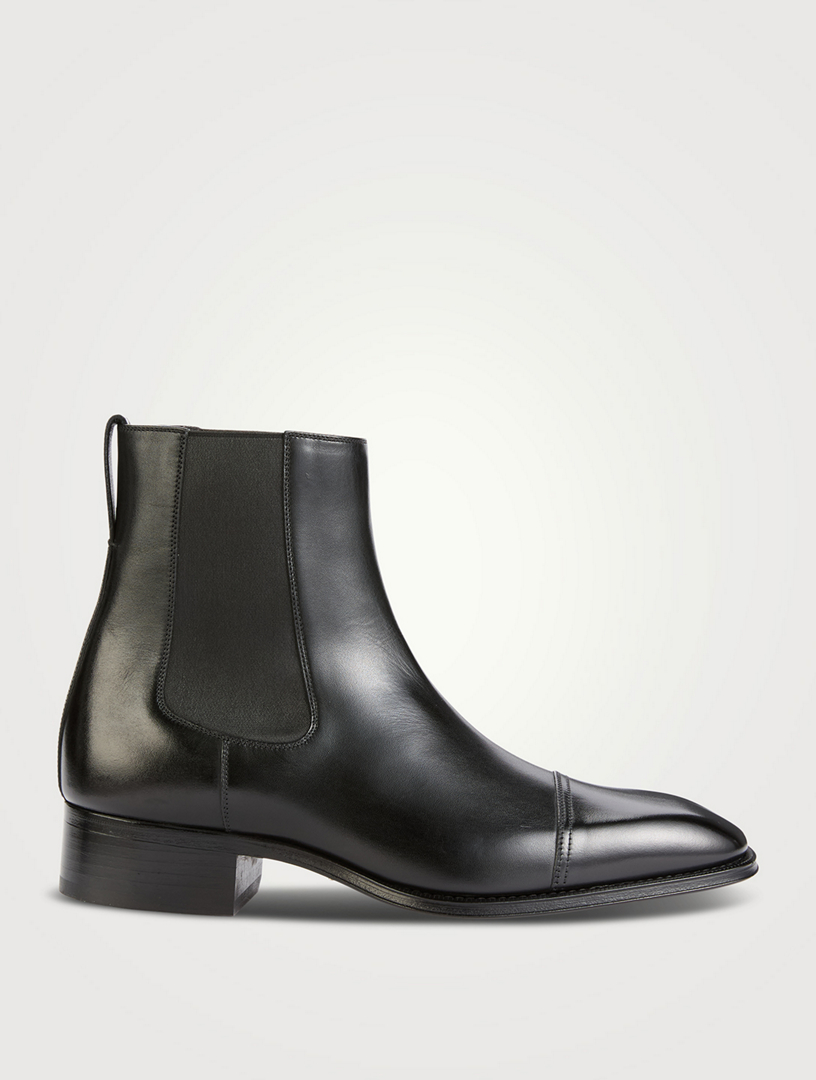Hainaut Leather Chelsea Boots