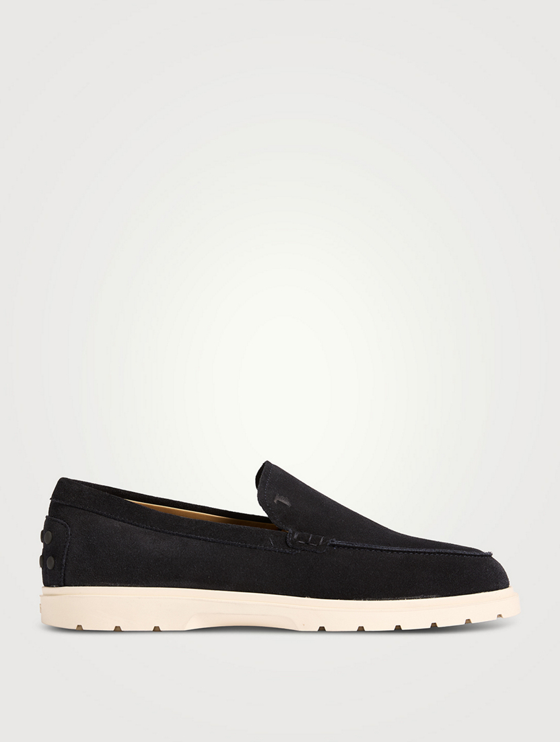 Suede Slipper Loafers