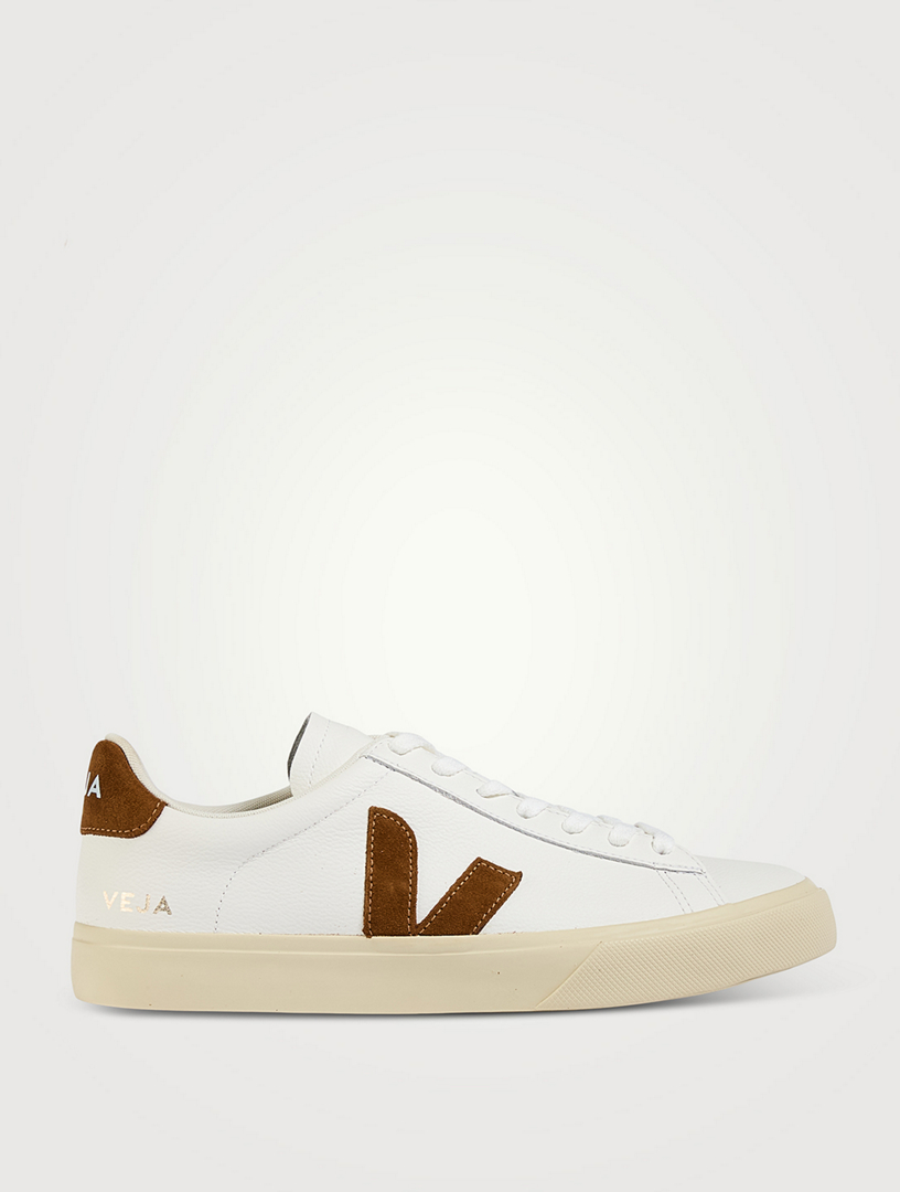 Campo Leather Sneakers With Suede