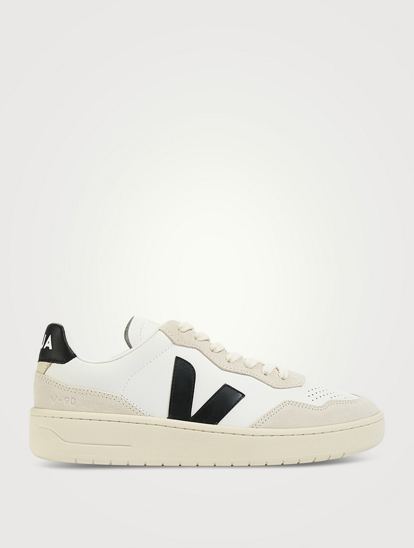 V-90 O.T. Leather And Suede Sneakers