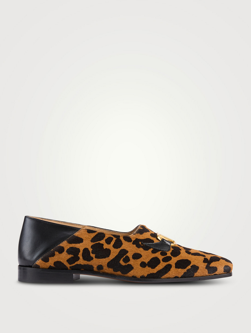 VALENTINO GARAVANI Pony Hair Leopard Loafers Holt Renfrew