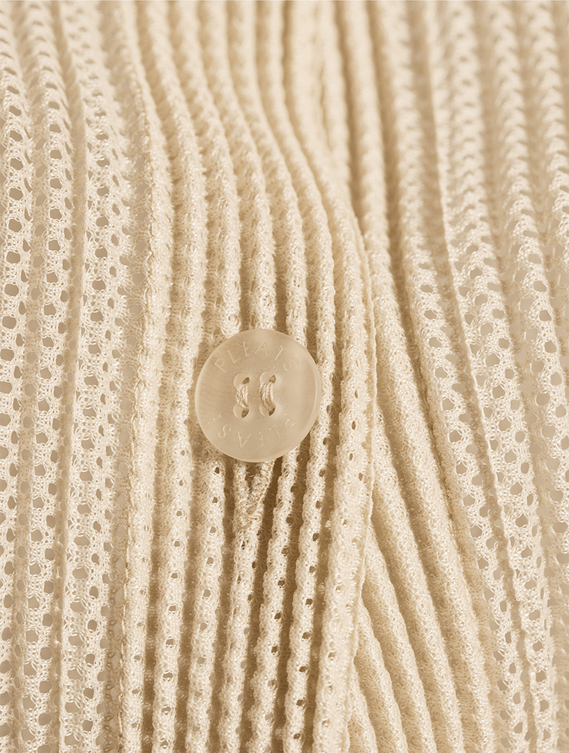PLEATS PLEASE ISSEY MIYAKE Tatami July Cardigan | Holt Renfrew