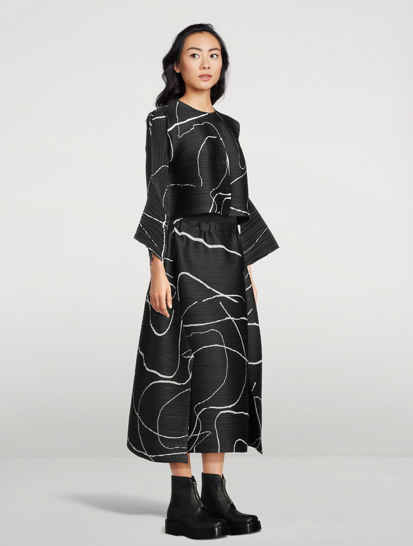 PLEATS PLEASE ISSEY MIYAKE PAUSE カーディガン PLEATS PLEASE ISSEY