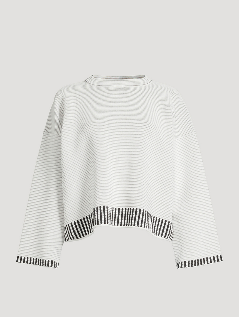 PLEATS PLEASE ISSEY RIB BASICS白 PLEATS PLEASE ISSEY MIYAKE for Women | Designers | Holt Renfrew