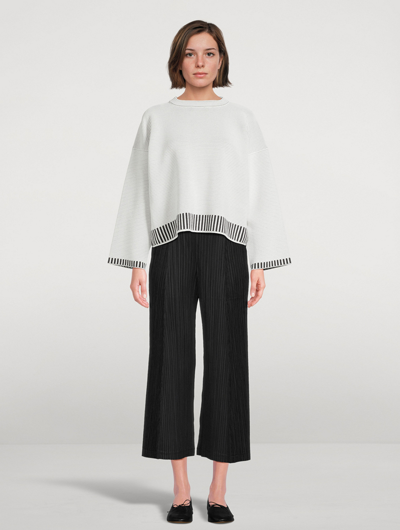 PLEATS PLEASE ダークブラウン PLEATS PLEASE ISSEY MIYAKE LOOK 19 – isseymiyake.com