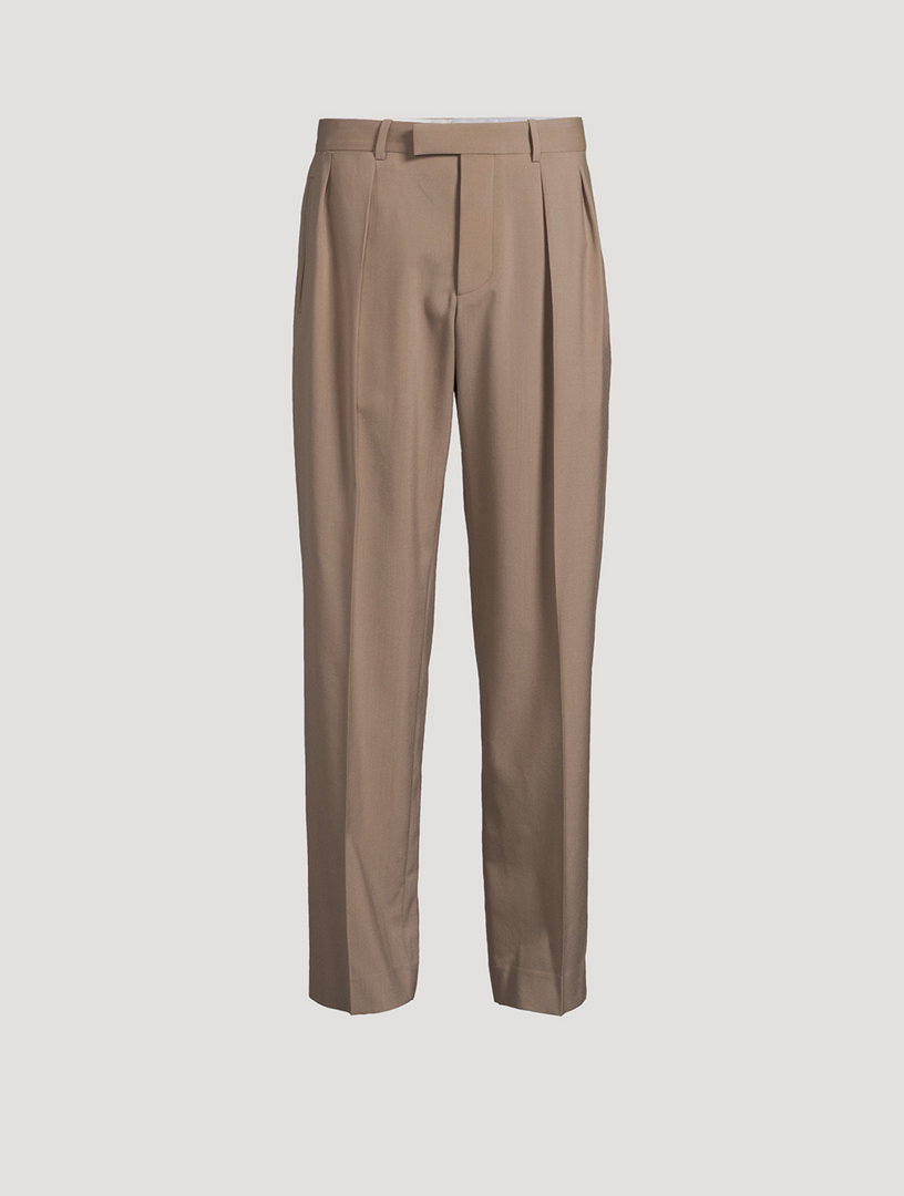 Mikeno Wool Pleated Pants