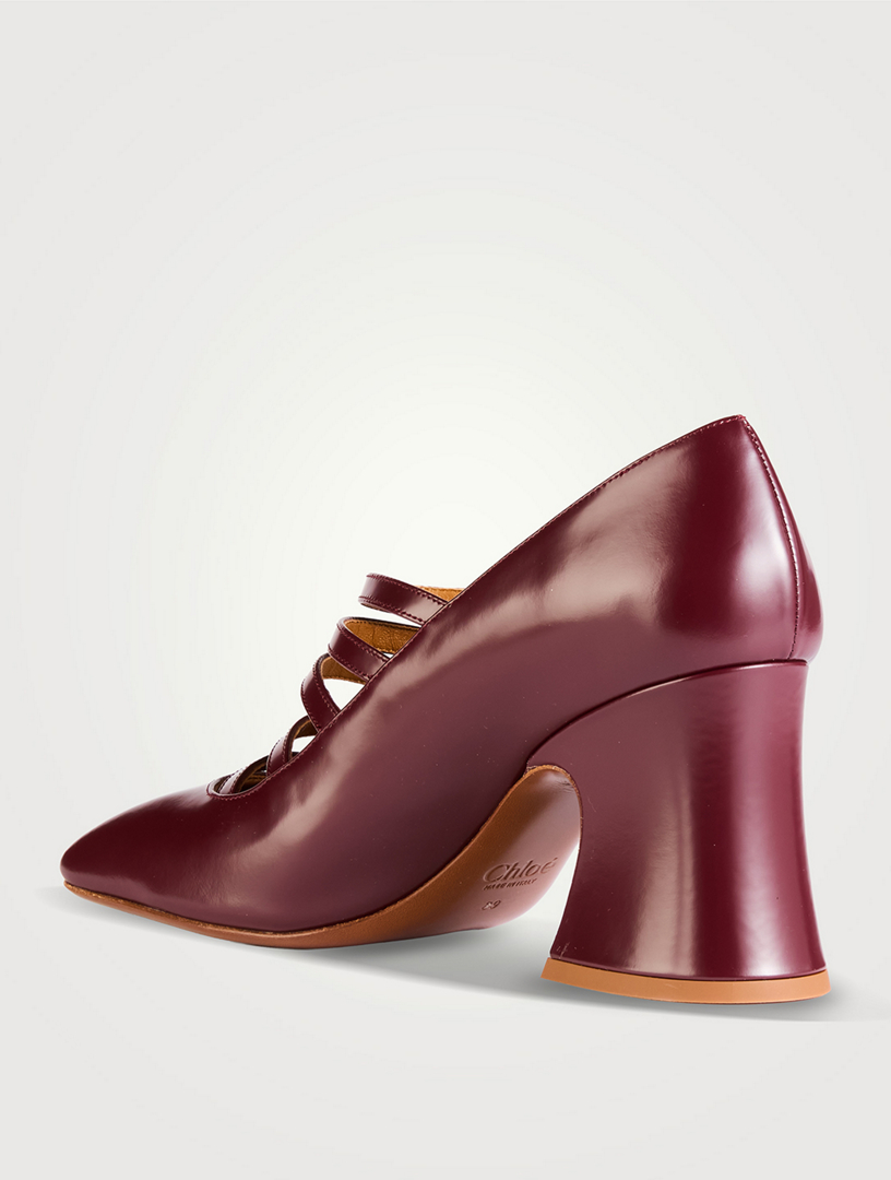 CHLOÉ Janis Leather MaryJane Pumps | Holt Renfrew