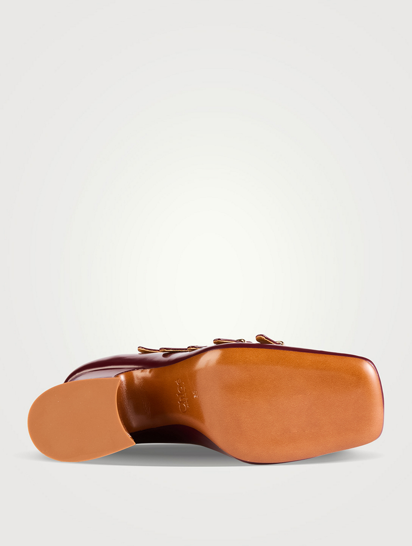 パンプス CHLOE JANIS PUMPS IN SHINY LEATHER Chloé Janis Pump | Chloé CA