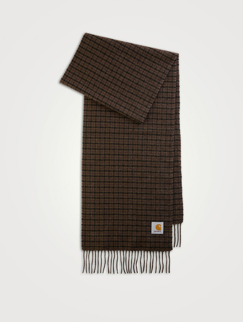 CARHARTT WIP Lowis Houndstooth Scarf | Holt Renfrew