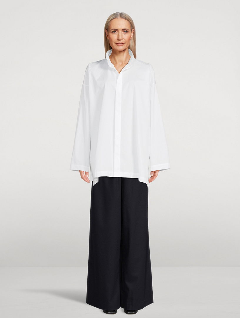 A-Line Poplin Shirt