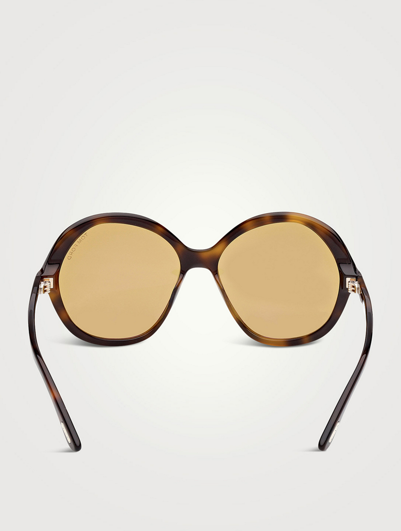 TOM FORD Annabelle Round Sunglasses | Holt Renfrew display picture 3