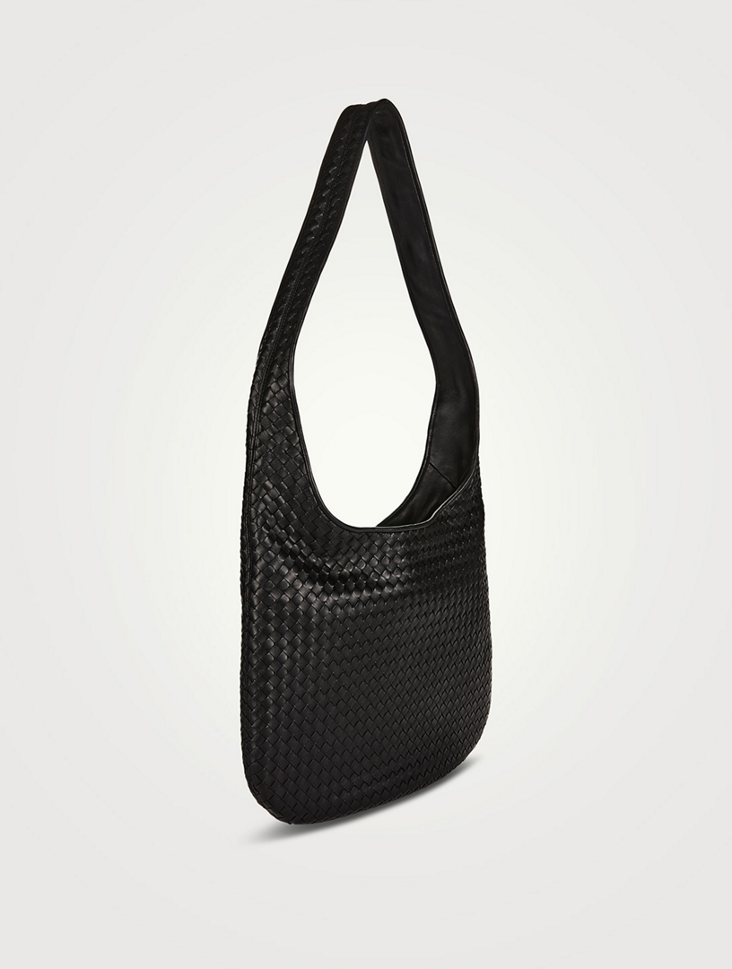 BOTTEGA VENETA Large Veneto Intrecciato Leather Crossbody Bag