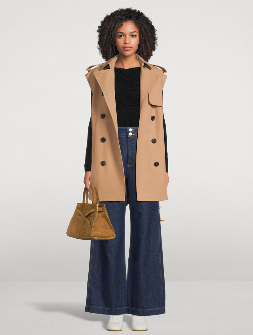 VERONICA BEARD Willmott Belted Trench Vest Holt Renfrew