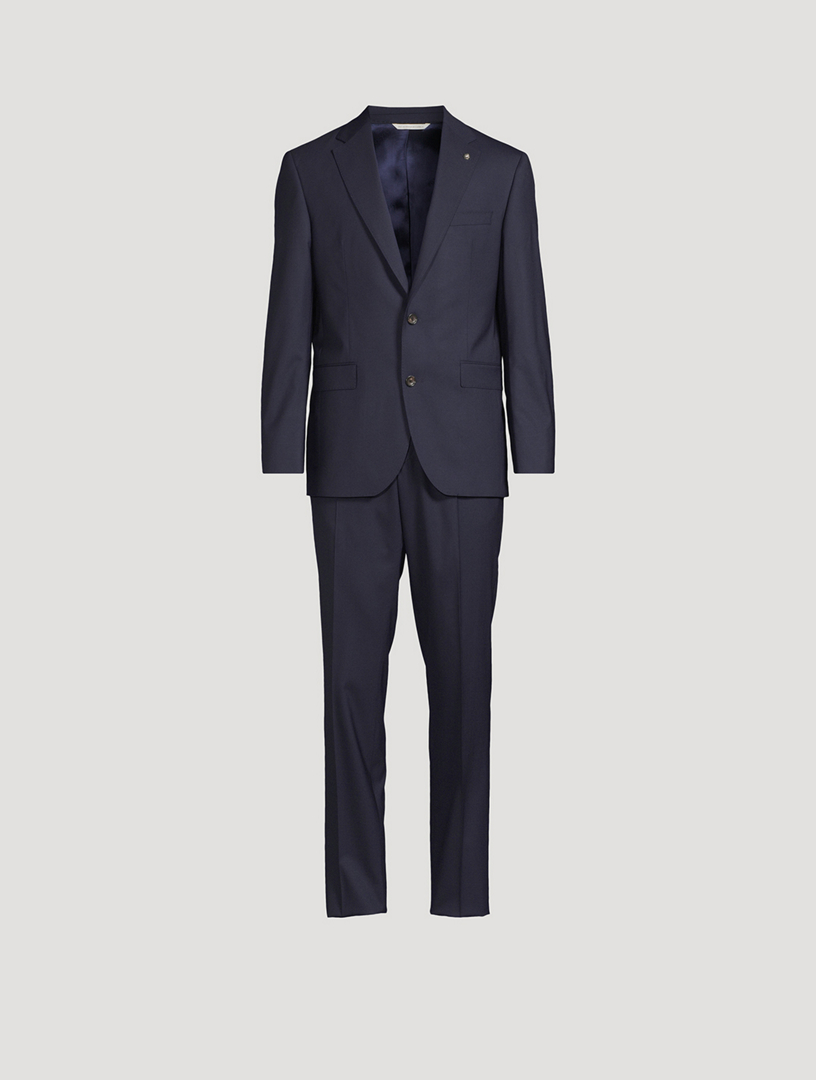 Wool Stretch Two-Piece Suit