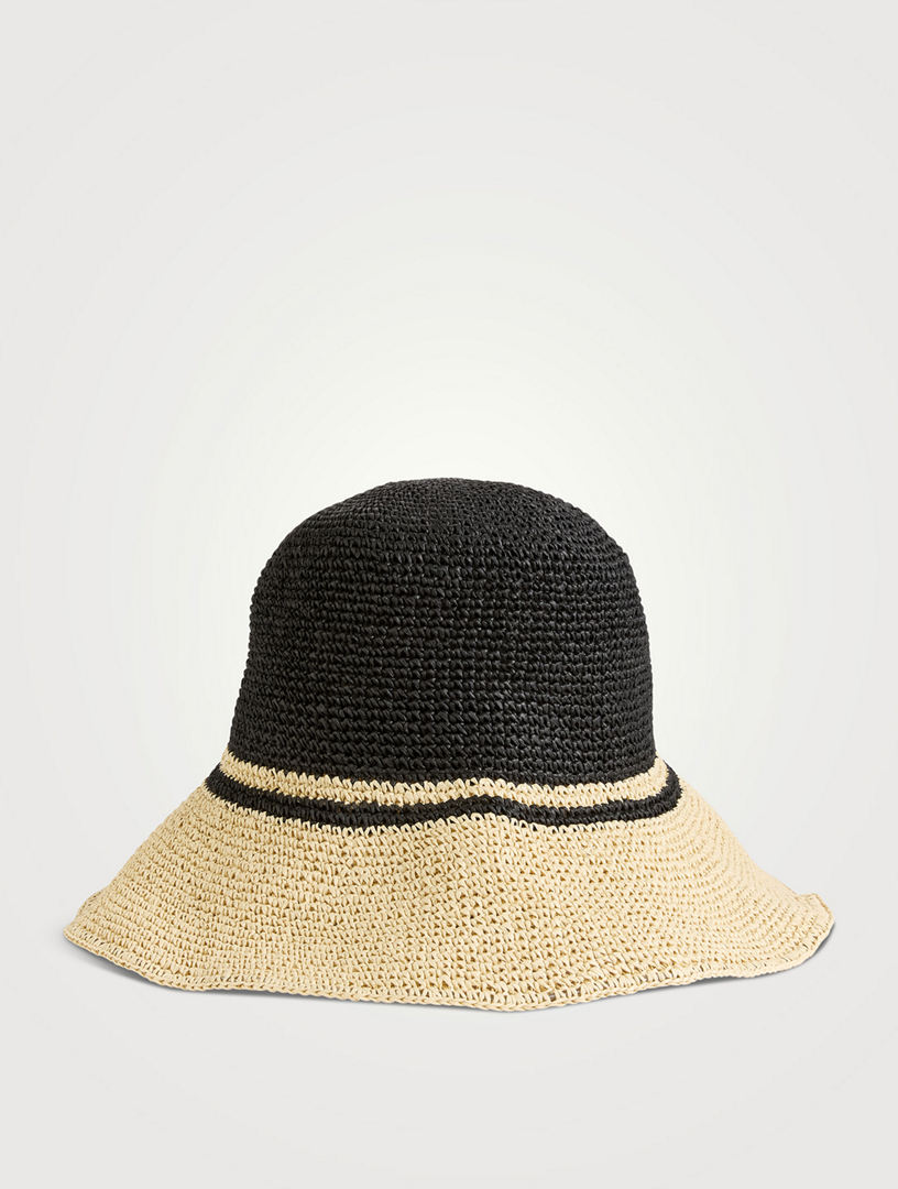Chapeau en paille de papier