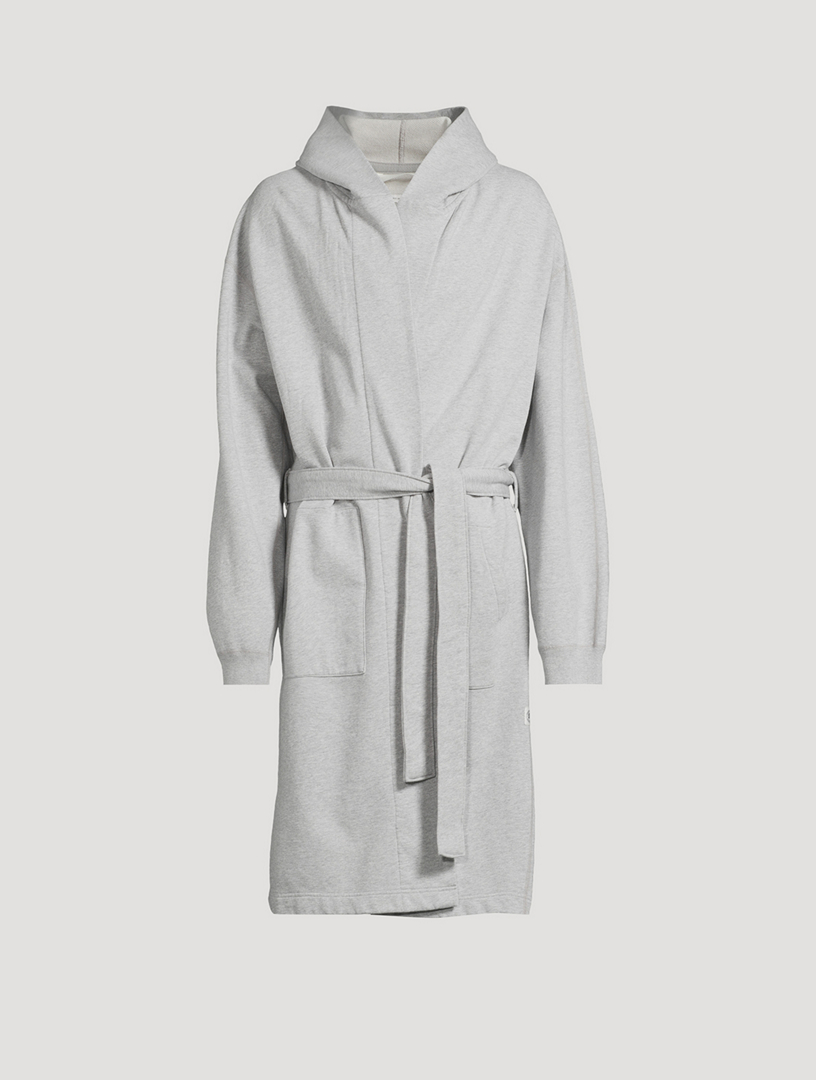 Midweight Terry Relaxed Hooded Robe