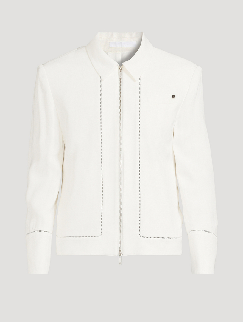 Border Zip Jacket