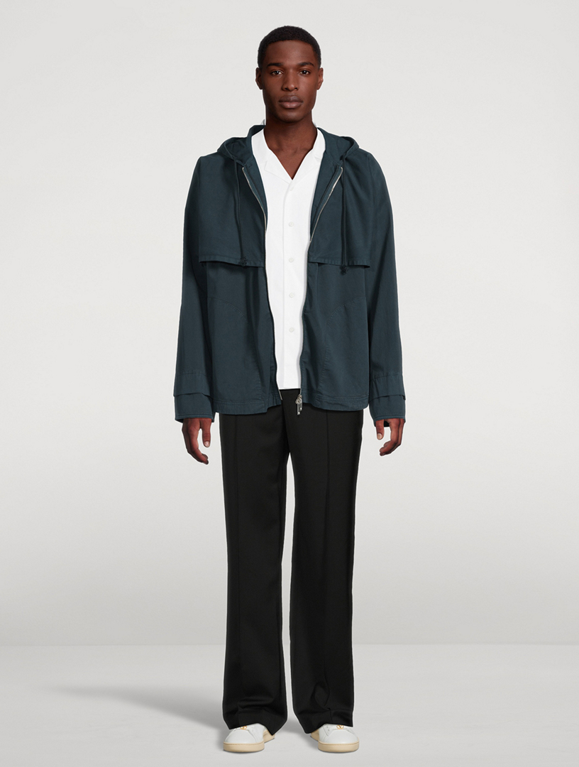 HELMUT LANG Garment-Dyed Windbreaker Jacket | Holt Renfrew