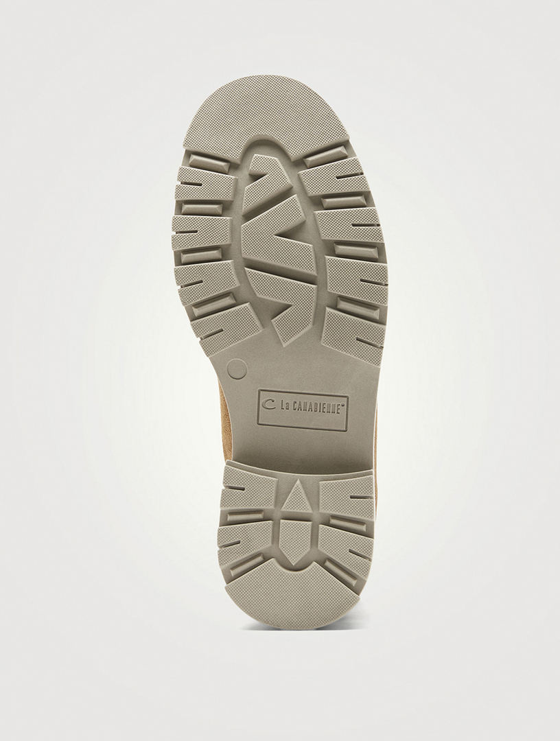 LA CANADIENNE Delta Shearling-Lined Leather Boots | Holt Renfrew
