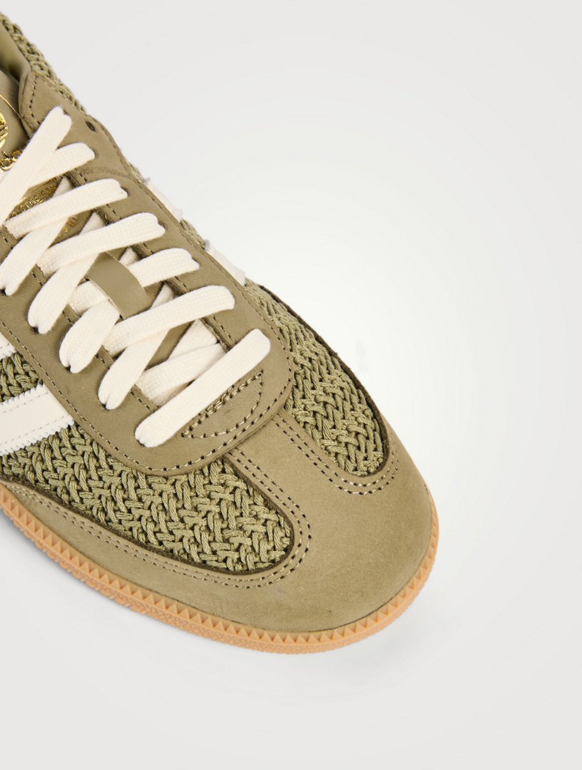 adidas gazelle silver green womens Adidas Samba 'Knit Orbit Green' main image 1