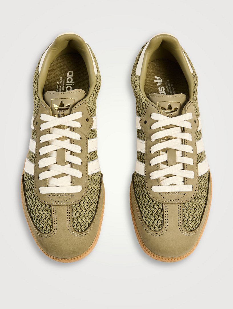 adidas gazelle silver green womens Preorder 預訂Adidas Samba OG Woven Knitting Cream KK3528 – KixBros main image 0