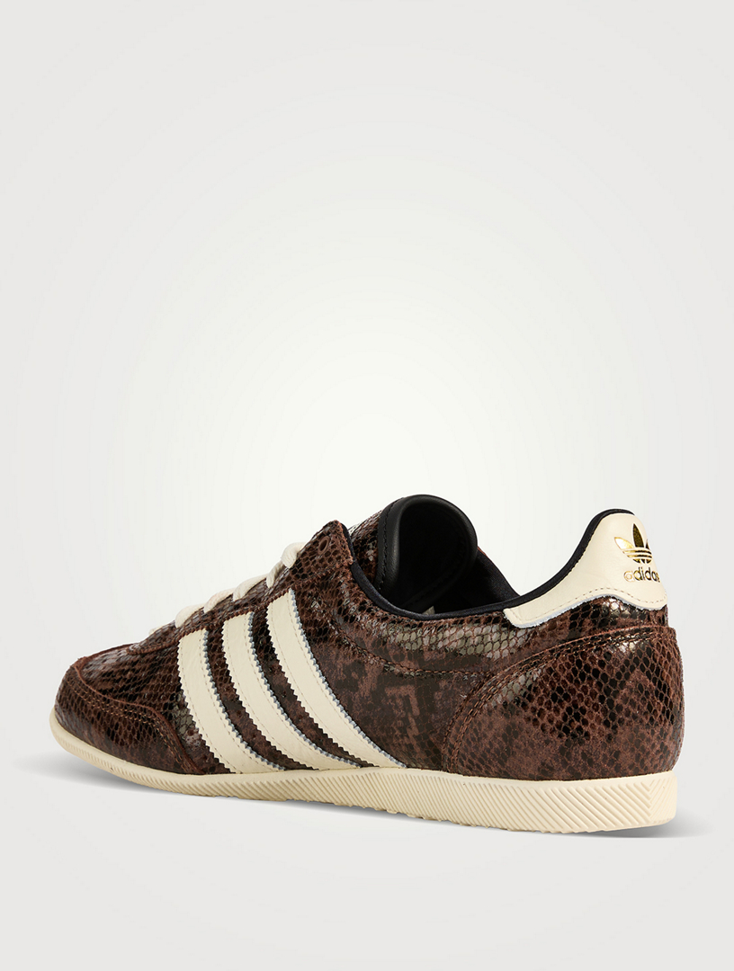 ADIDAS Japan Snakeskin-Embossed Leather Sneakers | Holt Renfrew