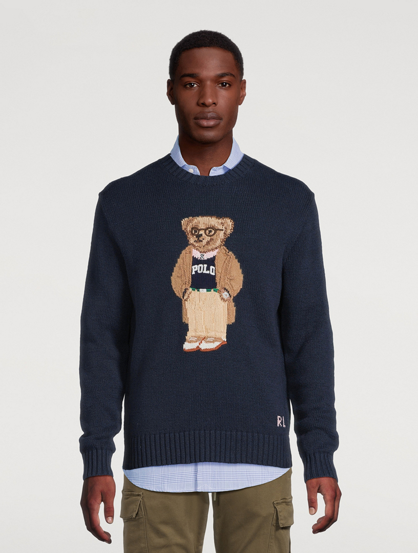 POLO RALPH LAUREN Polo Bear Linen And Cotton Sweater Holt Renfrew