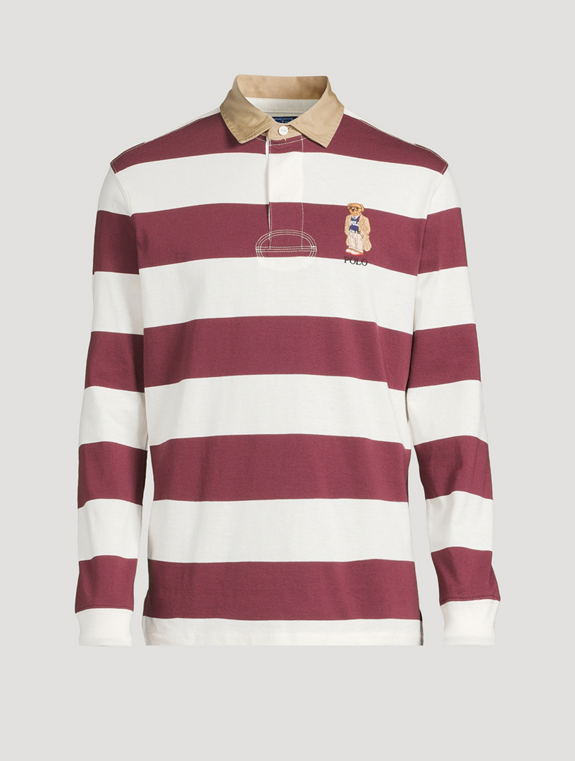 Classic Fit Polo Bear Jersey Rugby Shirt