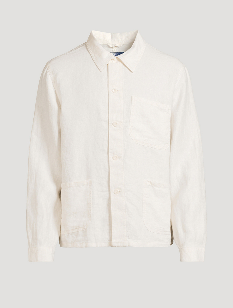 Linen Utility Jacket