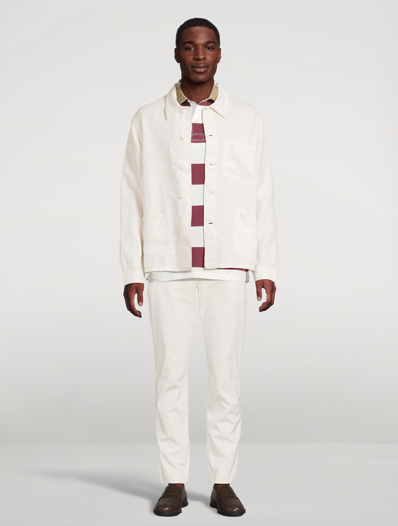 POLO RALPH LAUREN Linen Utility Jacket | Holt Renfrew