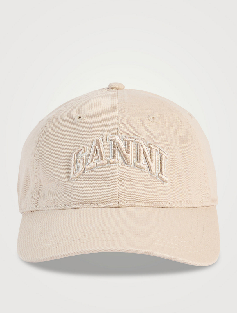 Organic Cotton Baseball Cap With Logo