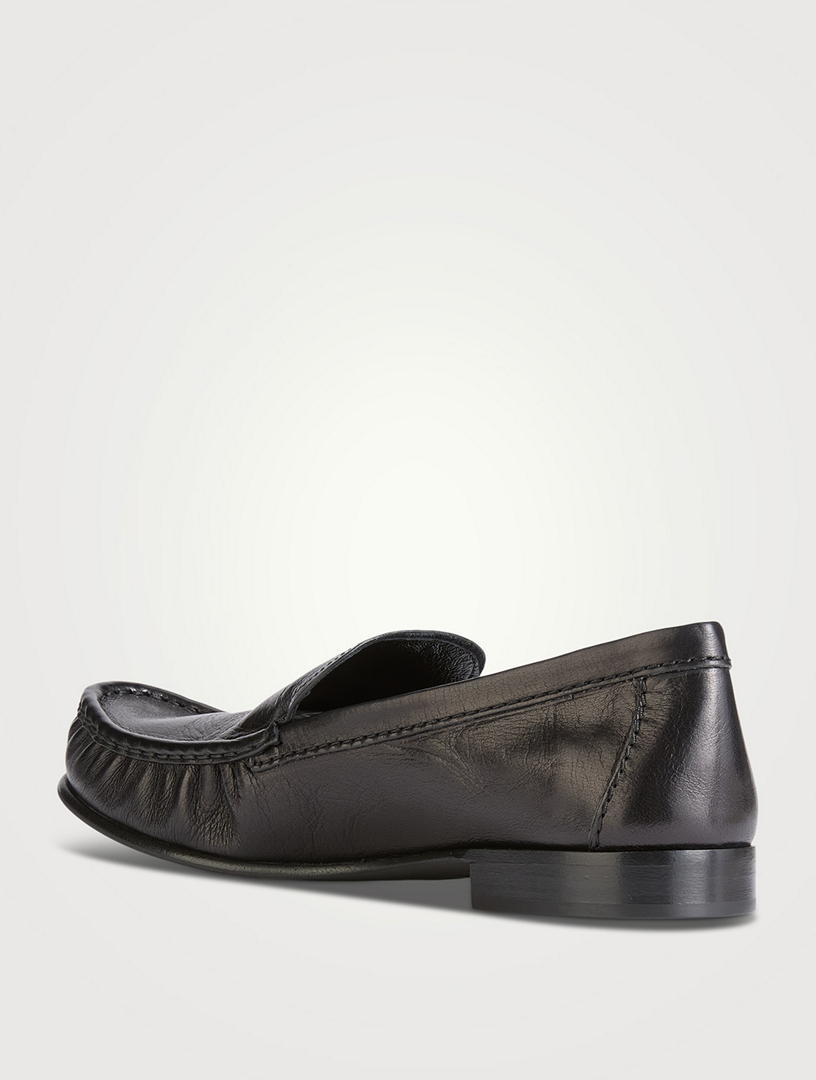 MIU MIU Leather Loafers | Holt Renfrew