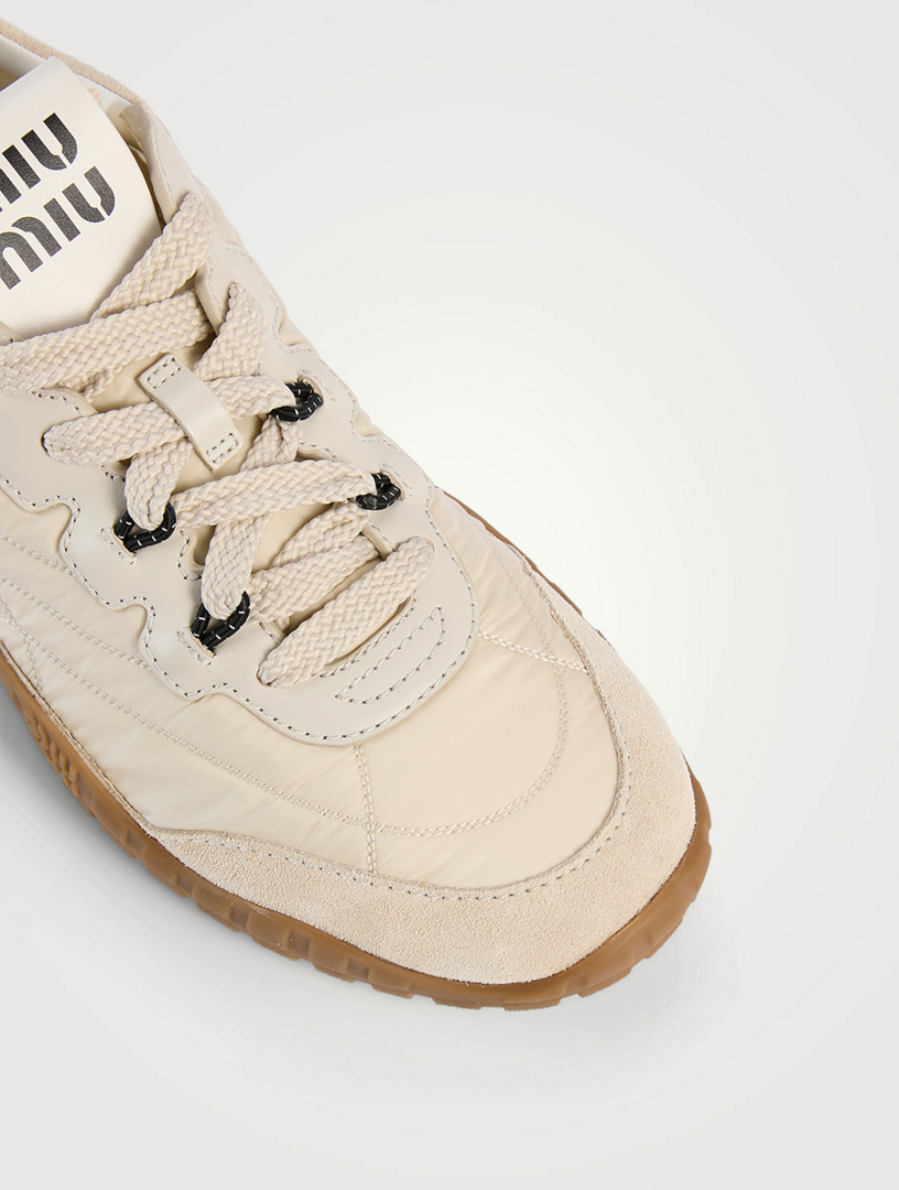MIU MIU Tyre Technical Fabric Sneakers | Holt Renfrew