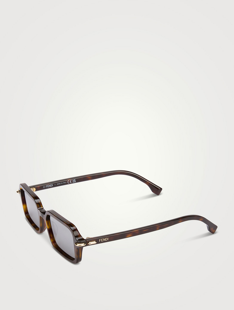 FENDI Fendi Selleria Rectangular Sunglasses | Holt Renfrew