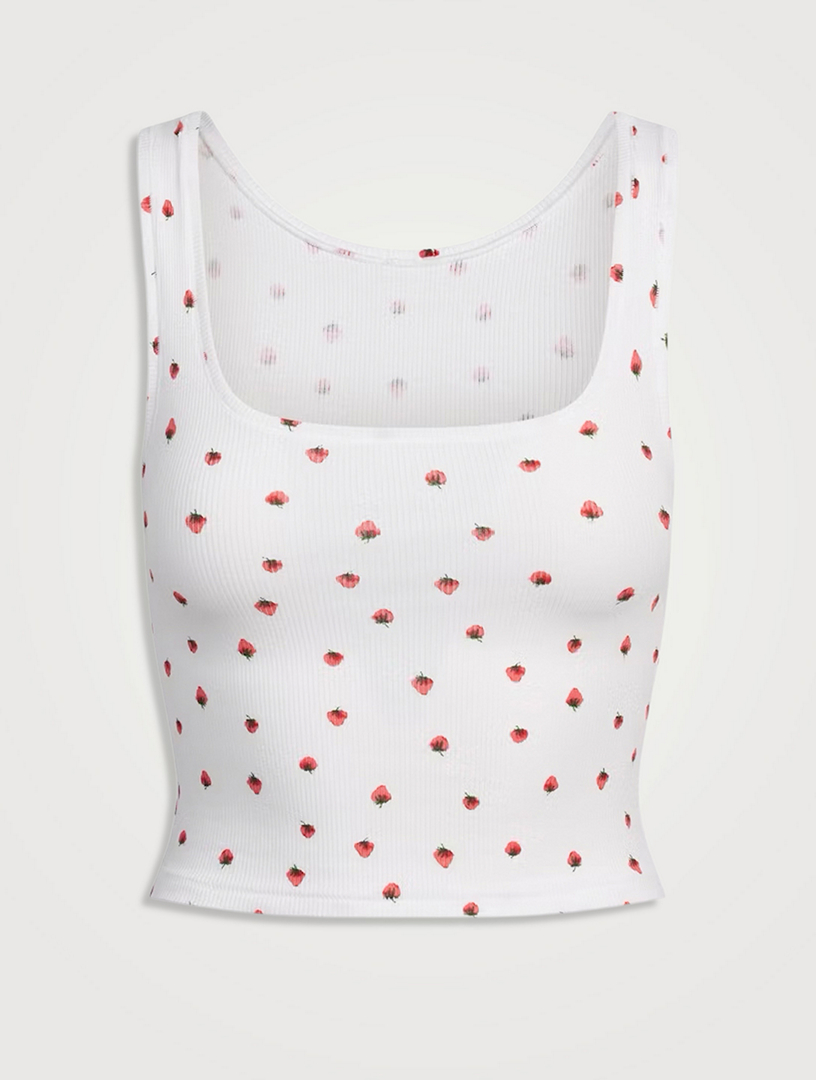 SKIMS Cotton Rib Tank Top | Holt Renfrew