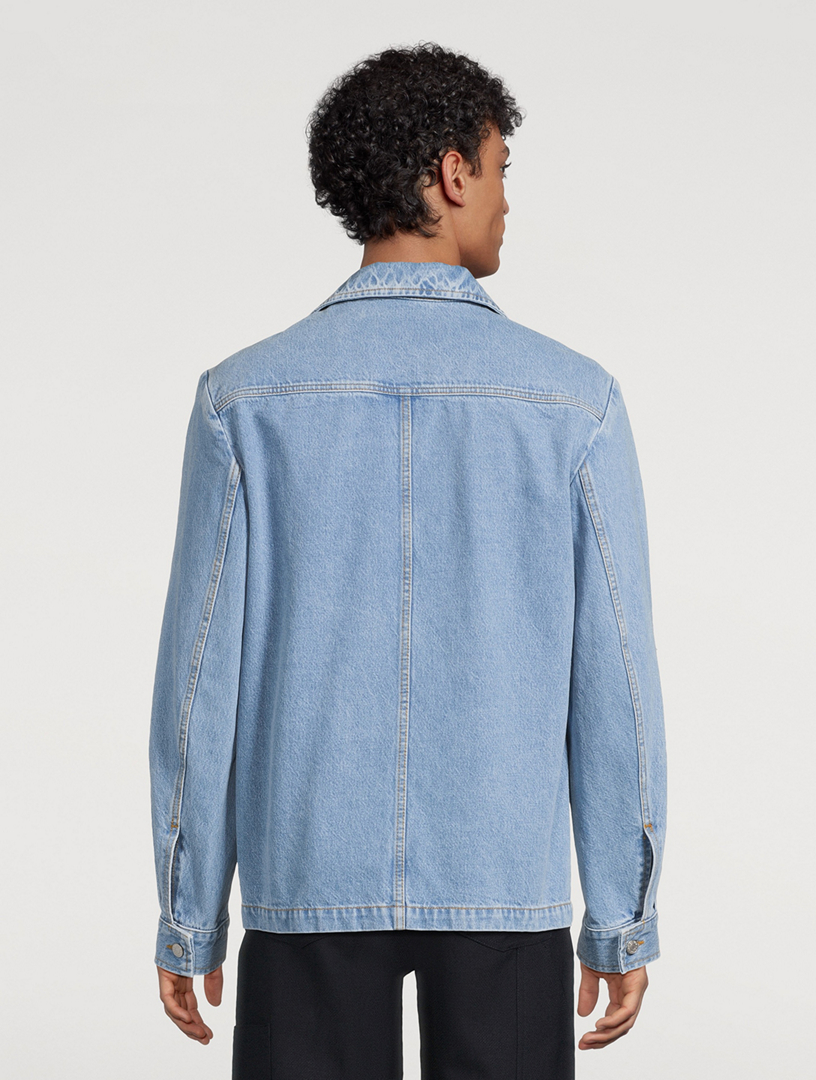 DRIES VAN NOTEN Vorman Denim Chore Jacket | Holt Renfrew