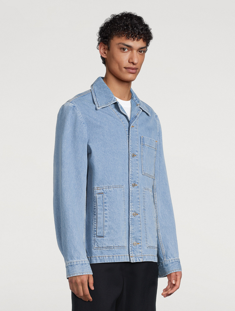 DRIES VAN NOTEN Vorman Denim Chore Jacket | Holt Renfrew