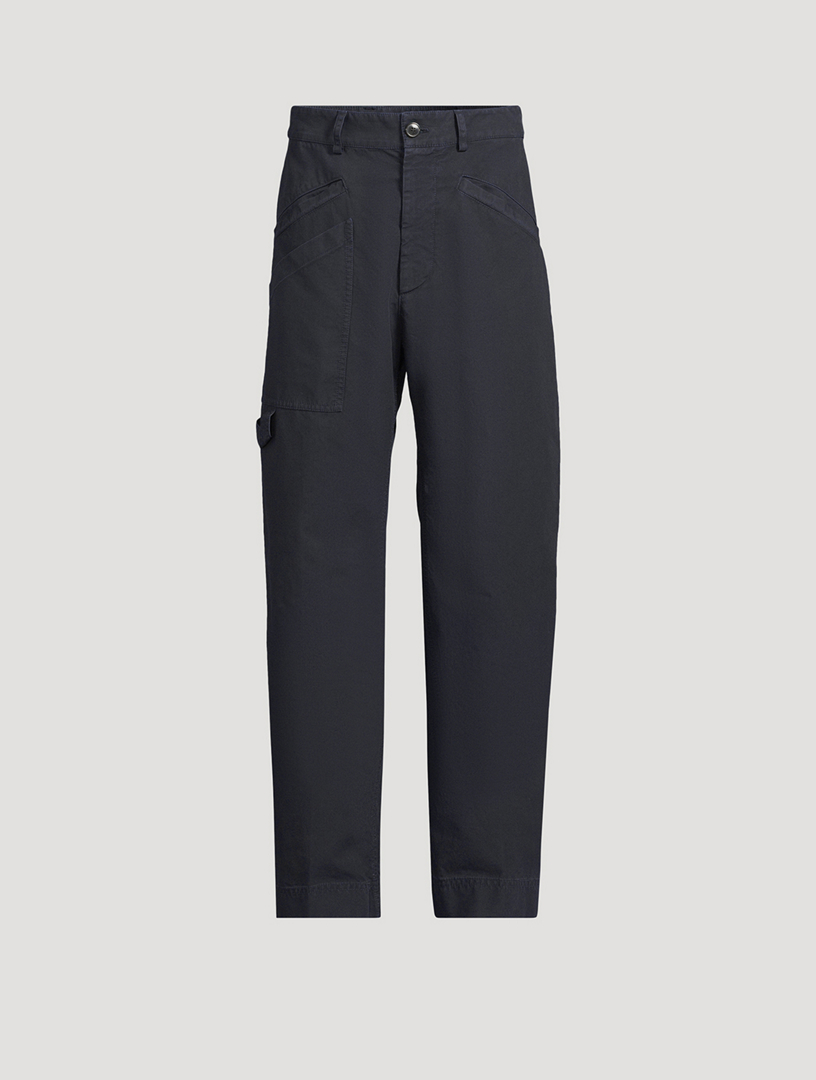 DRIES VAN NOTEN Pozier Cotton Workwear Pants | Holt Renfrew