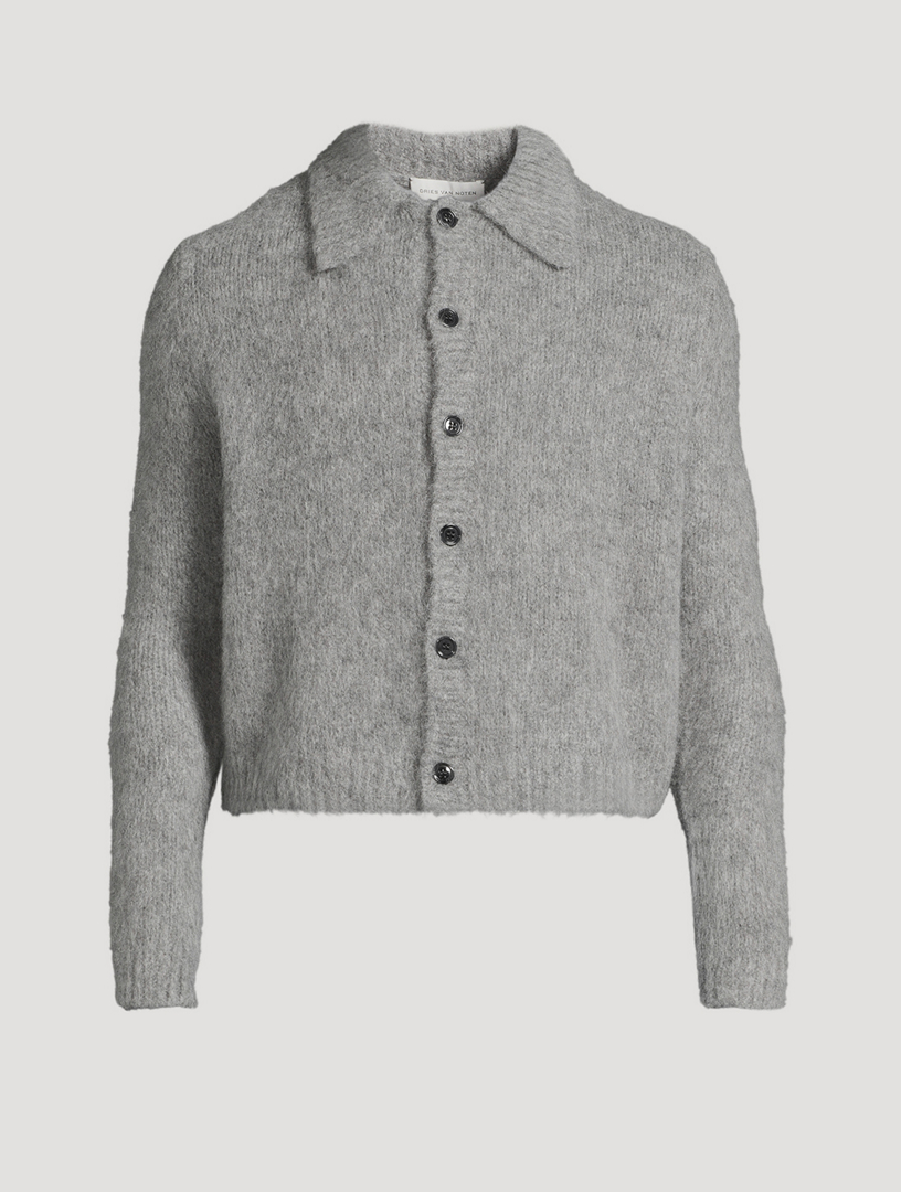 Mora Alpaca And Merino Wool Cardigan