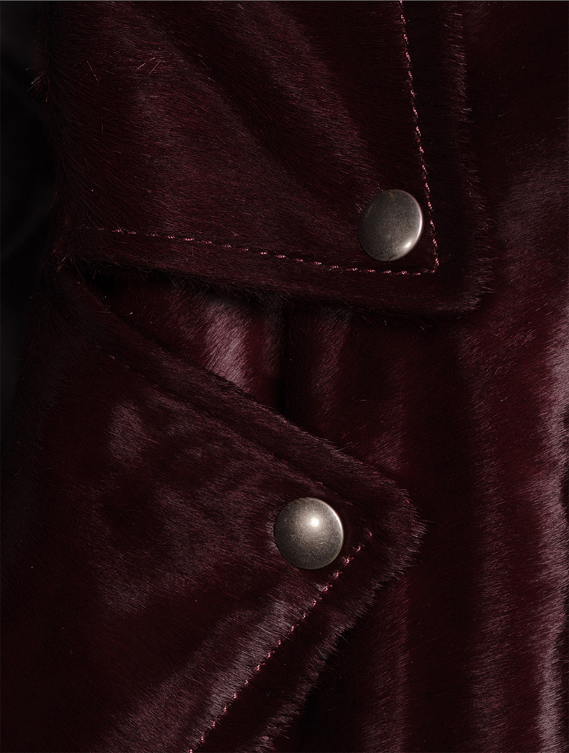 DRIES VAN NOTEN Lodz Leather Biker Jacket | Holt Renfrew