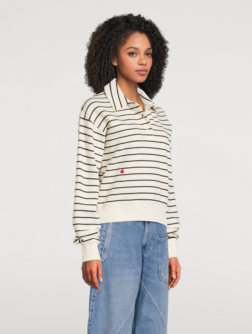 JW ANDERSON Polo Sweatshirt | Holt Renfrew