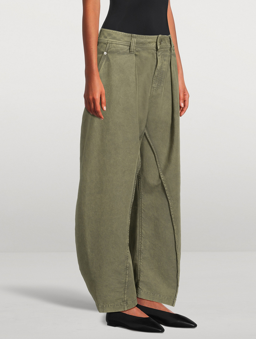 J．W．ANDERSON WIDE LEG TROUSERSワイドパンツ JW ANDERSON Twisted-Seam Wide-Leg Trousers | Holt Renfrew