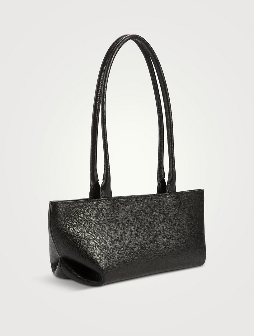 Sac à Main DeMellier Vancouver En Cuir Noir - Taille Moyenne, Bandoulière Ajustable, Neuf Avec étiquettes