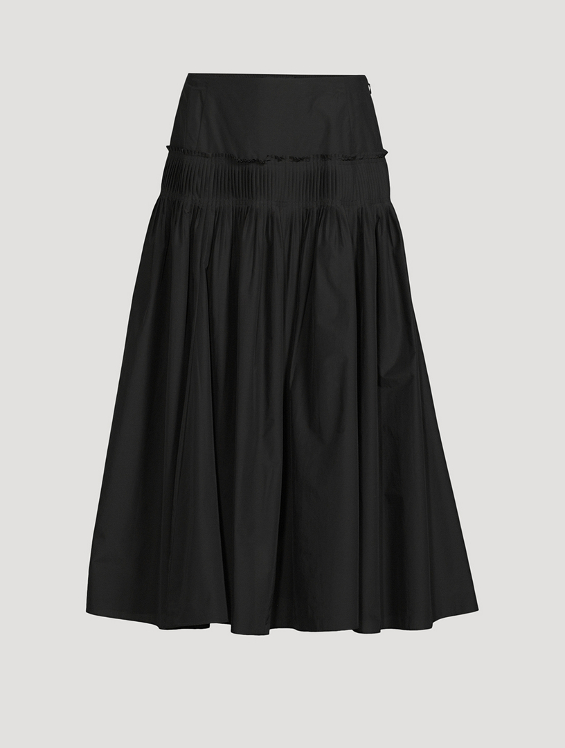 SKIMS Milky Sheer Midi Skirt | Holt Renfrew