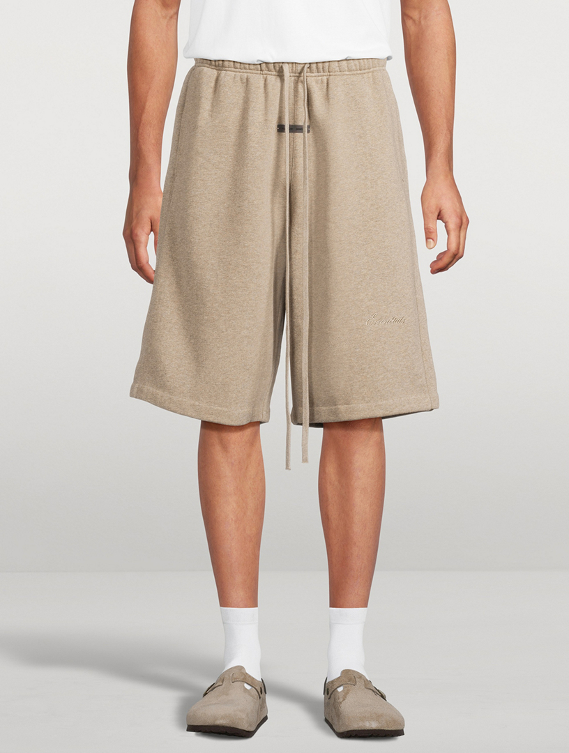 FEAR OF GOD ESSENTIALS Basketball Fleece Shorts | Holt Renfrew