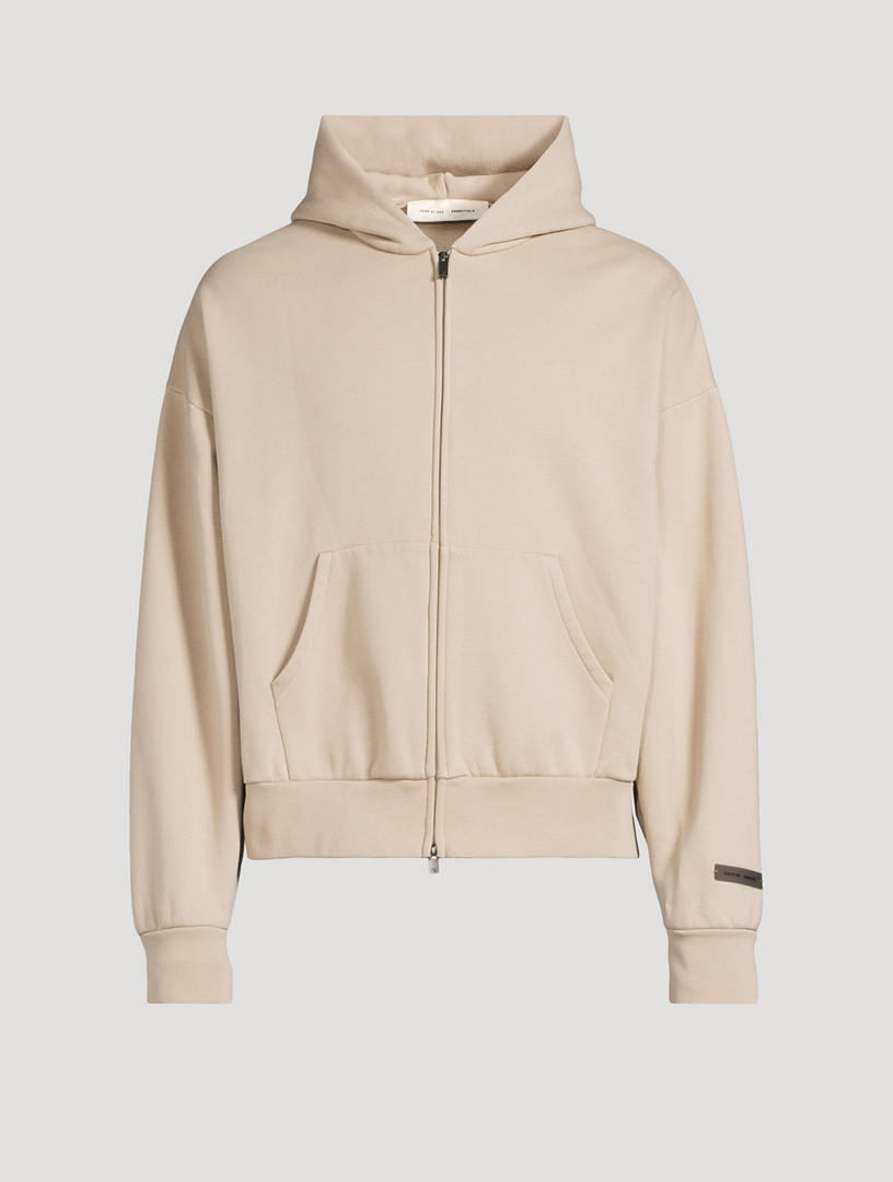 Haut à capuche zippé en molleton classique