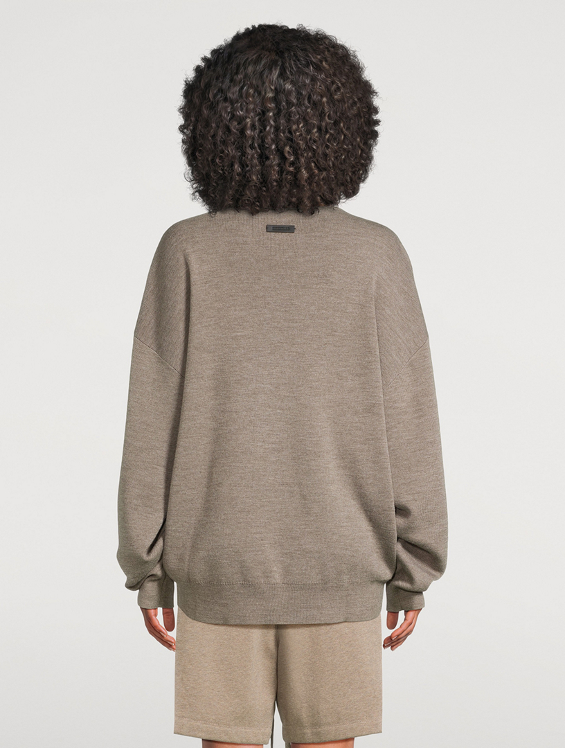 FEAR OF GOD ESSENTIALS Merino Wool Crewneck Sweater | Holt