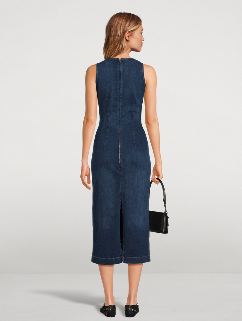 knee length dresses for ladies DL1961 Esme Denim Dress – Colibri Boutique main image 1