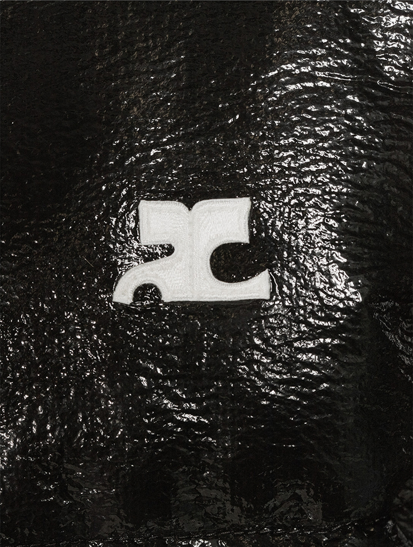 Vinyl Puffer Jacket